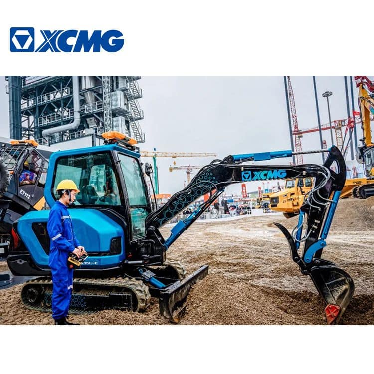 XCMG official new 3.5 ton mini electric mini crawler excavator hydraulic excavators XE35U-E for sale