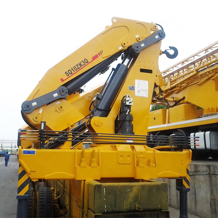 XCMG Official 10 Ton Hydraulic Folding Arm Crane SQ10ZK3Q New Knuckle