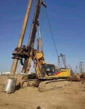 XCMG foundation drilling machine 130kn 50m rotary drilling rigs XR130E price