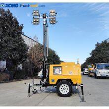 XCMG Official 9m Emergency Light 4TN4000 Trailer Type Hydraulic Mast Telescopic Light Tower Price