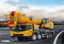 XCMG official 130 tons telescopic truck cranes XCT130 price