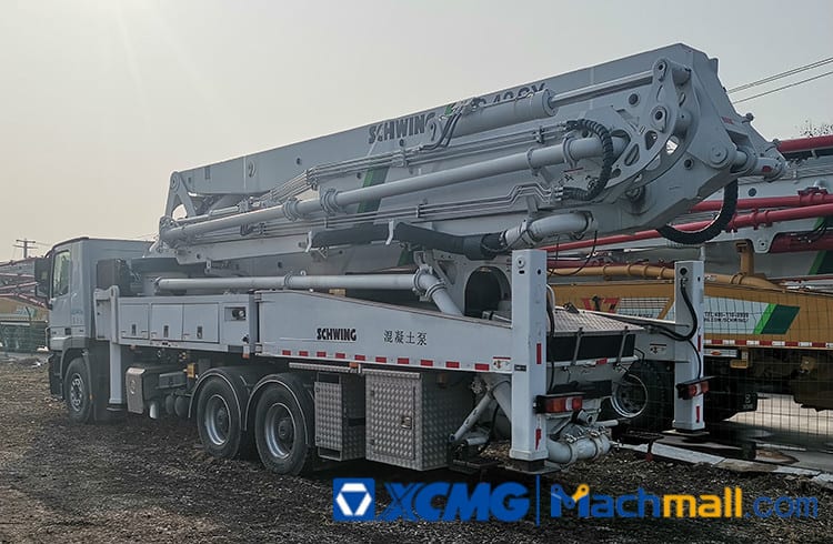 XCMG Concrete Machinery HB43 Used Truck Mounted Concreted Pump For Sale