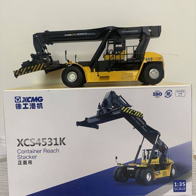 XCMG 1:35 Container Reach Stacker XCS4531K Alloy Diecast Model