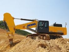 XCMG XE490DK China 48 ton Large Heavy Excavator Machine Price