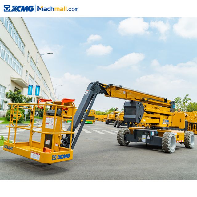 XCMG 20m crank arm mobile articulated towable trailer lift platform XGA20AC for sale