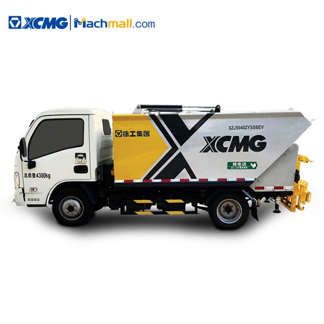 XCMG mini electric compactor garbage truck for sale