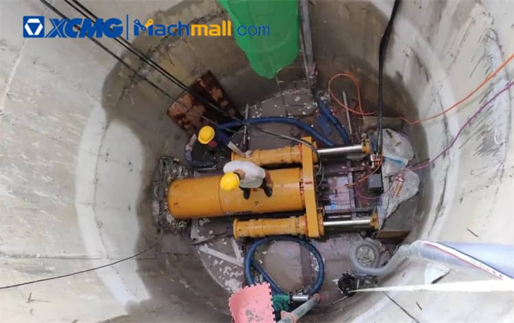 XCMG 500mm Slurry Balance Pipe Jacking Machine XDN500H-L for Urban Sewage Pipeline Project
