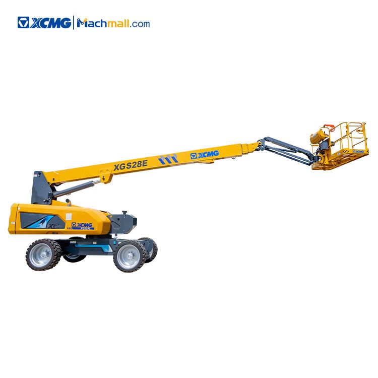 XCMG factory 28m working height XGS28E telescopic boom lift for sale