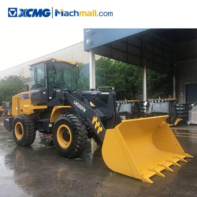 XCMG LW300FN 3 ton wheel loader with multifunction attachment price