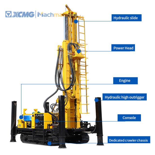 XCMG Track Type Full Hydraulic Water Well Drilling Rig for sale