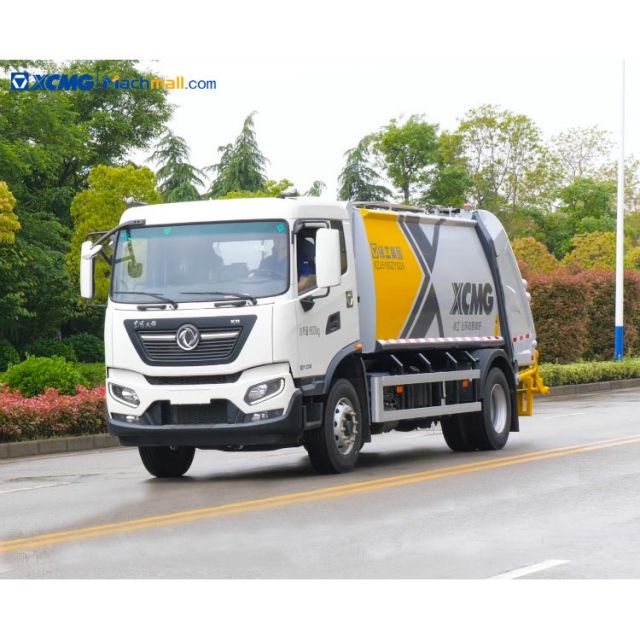 XCMG Offical 10 m3 Garbaged Truck With Crane Price