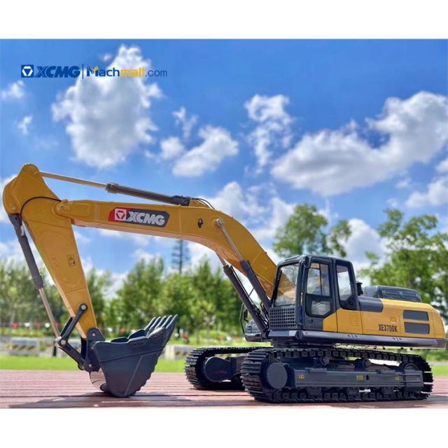 XCMG 1:30 XE370DK Mining Excavator Alloy Diecast Model for sale