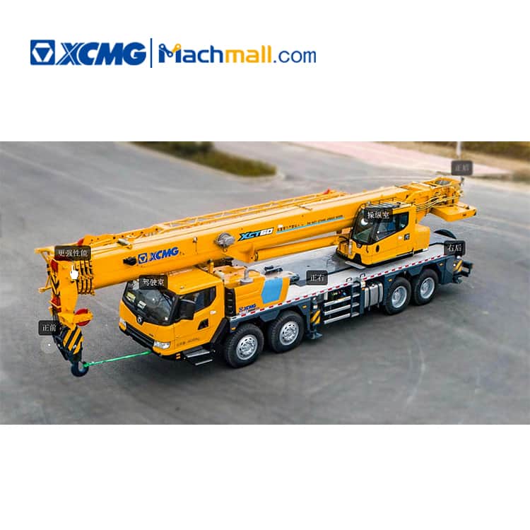XCMG XCT60L5 5 jib 60 ton hydraulic truck cranes for sale