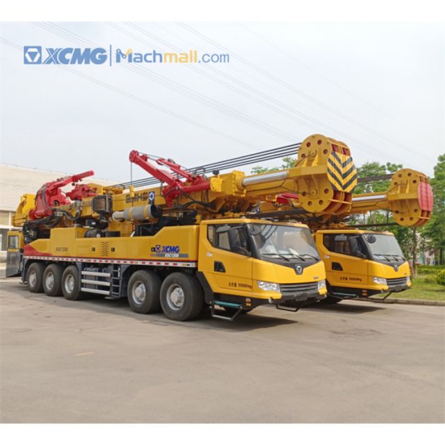 XCMG Manufacturer Trailer Mounted Water Well Drilling Rig for Geothermal Energy Exploitation