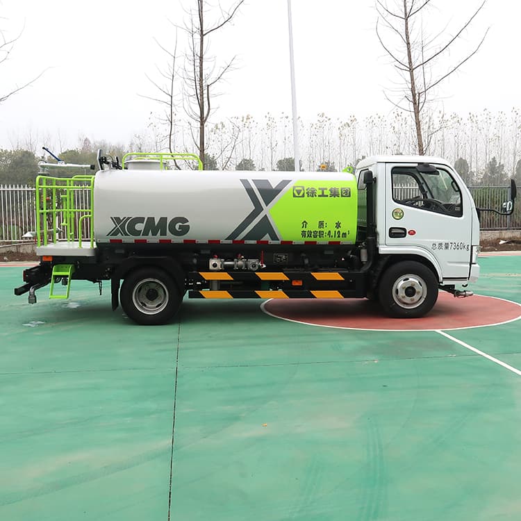 XCMG 4m3 XZJ5070GQXD5 small road cleaning truck machine for sale