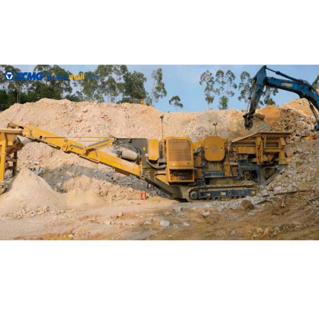 XCMG pe 870*1200 mobile stone jaw crusher machine XPE0912 for sale