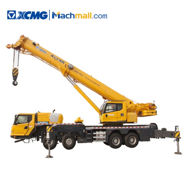 XCMG official 55 ton hydraulic truck crane XCT55-S for sale