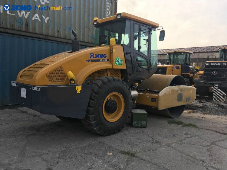 XCMG XS163J 16 ton soil compactor roller for sale, MACHMALL
