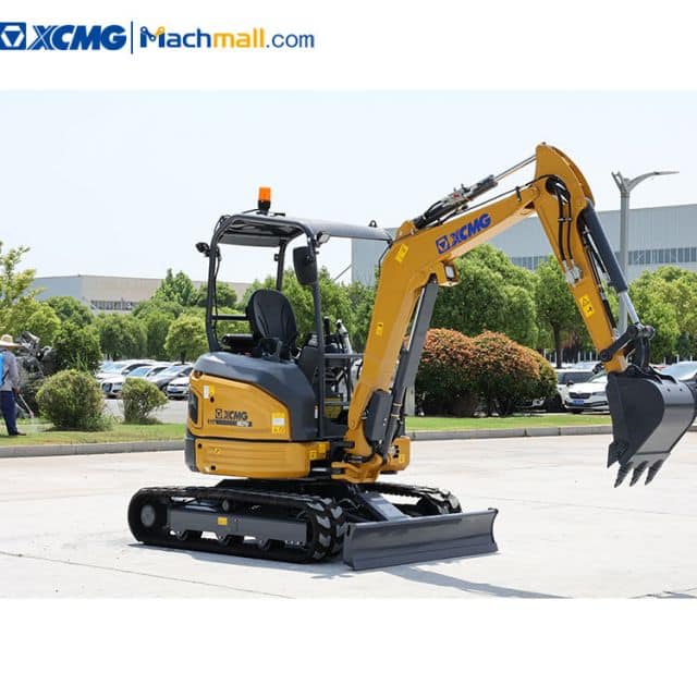 XCMG official XE27U new 2.7 ton mini Tractor digger excavator