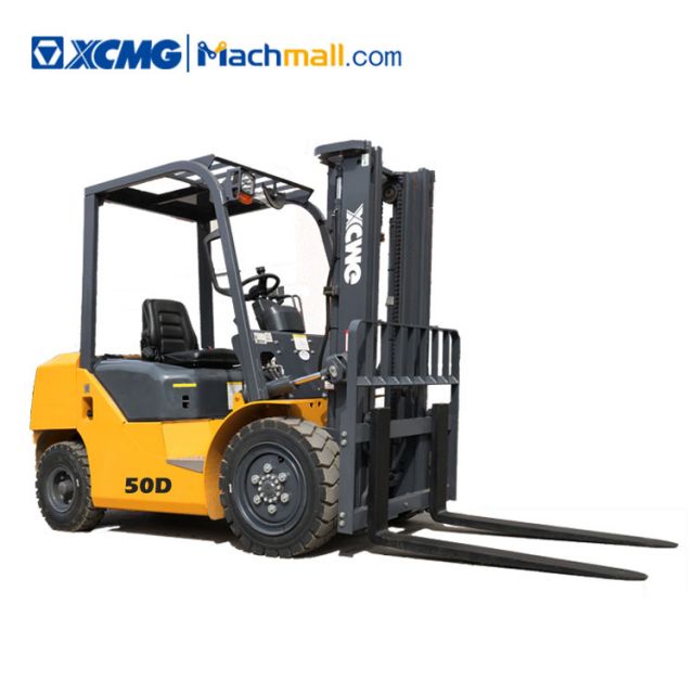 XCMG china forklift XCB-D50 Fork lift 5 Ton forklift crane Pries