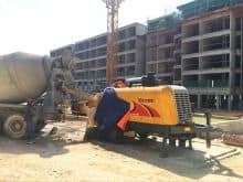 XCMG Official Concrete Machinery HBT5008V trailer concrete pump price for sale
