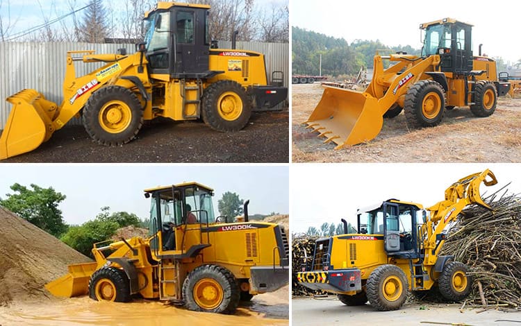 XCMG Official 3 ton Small Payloader Machine LW300KN Pay Loader With Price