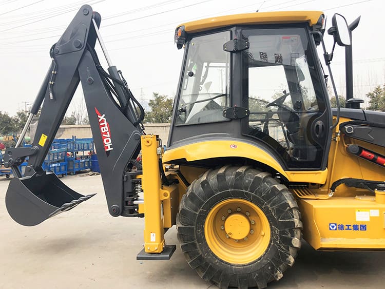 XCMG new 2t mini digger front loader with backhoe XC870HK