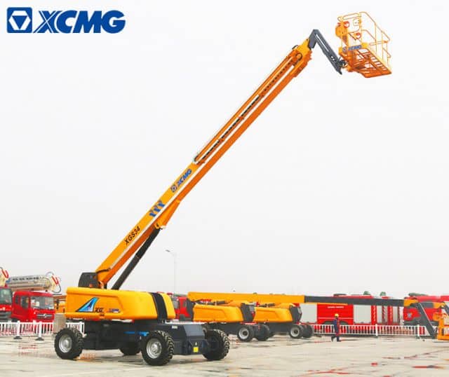 XCMG official 34m mobile self propelled telescopic boom lift XGS34 mobile telescopic boom lift price