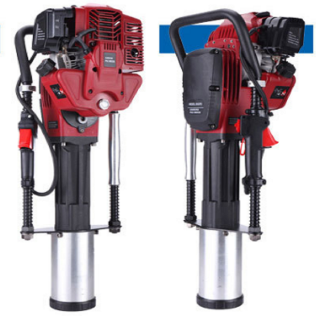 Handy Piling Machiner Lanjiang Mechanics Small vibration impact pile driver