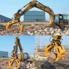 SHENFU Excavator attachments Stone Grab factory price