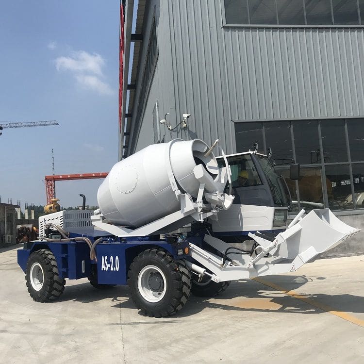 HY-200 self loading concrete mixer