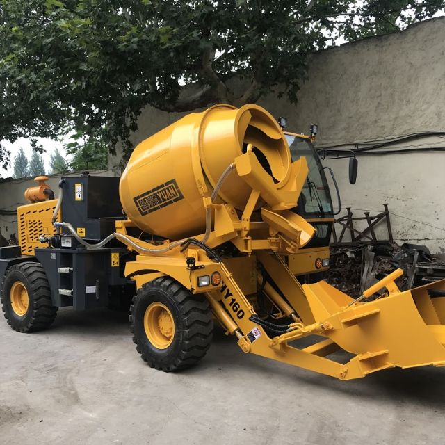 HY-160 self loading concrete mixer