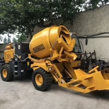 HY-350 self loading concrete mixer