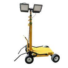 5M height, 5KW generator Mobile Light Tower with LED mobile Trailer Lighting Tower