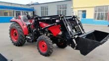 China Factory Supply 55HP 4WD Mini Small Agriculture Garden Orchard Farm Tractor