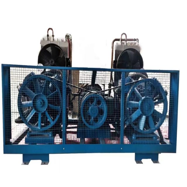 Dual host series air compressor