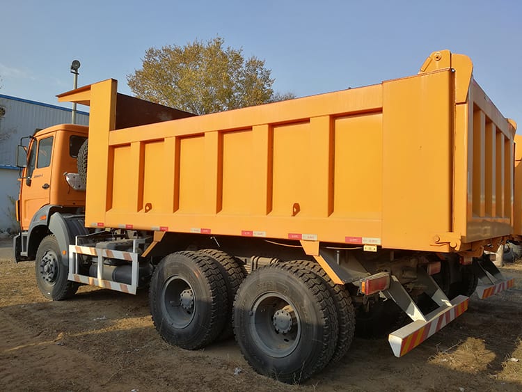 BEIBEN diesel dump truck 2638KZ 380HP with Benz technology price