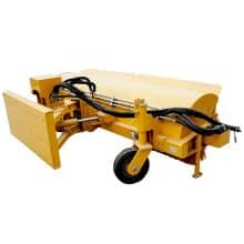HCN BM11 angle broom wheel loader attachment angle sweeper cleaner price