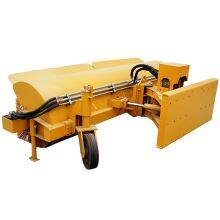 HCN BM11 angle broom wheel loader attachment angle sweeper cleaner price