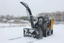 HCN 0209 skid steer loader accessory high snow throwing machine snow thrower