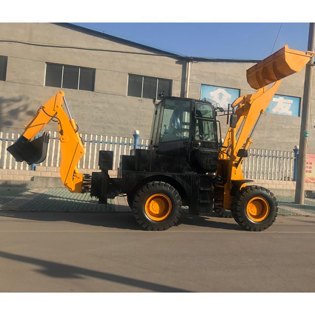 China Qi Yang new 2.5 ton capacity backhoe loader QZ20-25EUC for sale