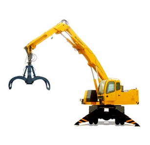 QLYS6DZ  double power hydraulic tyre type grab