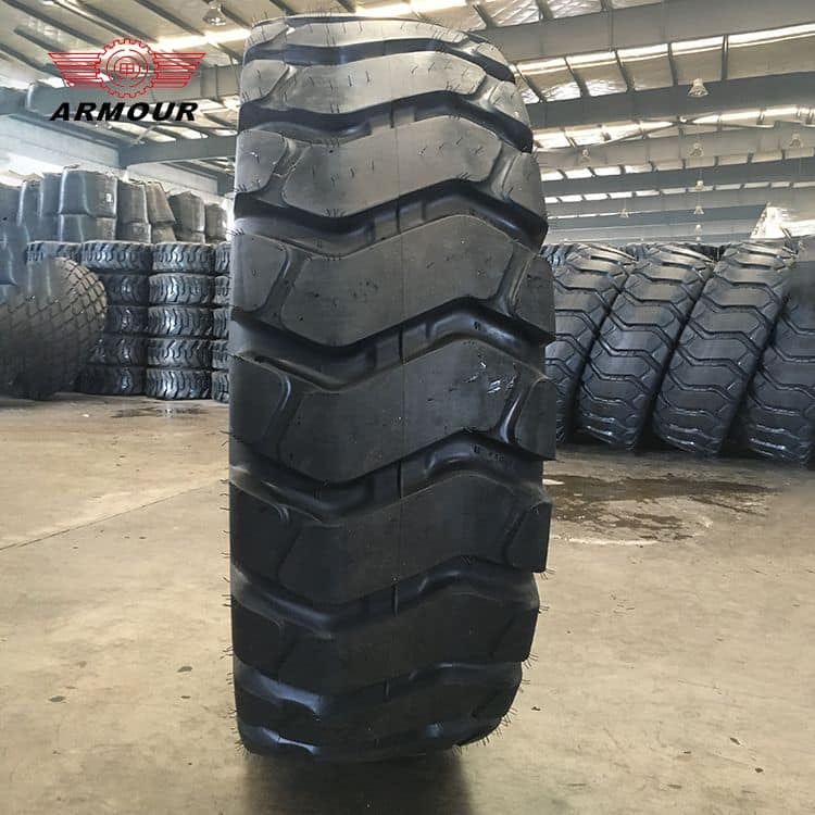 Armour radial tire L-3 25.5mm tread depth engineering for loader price