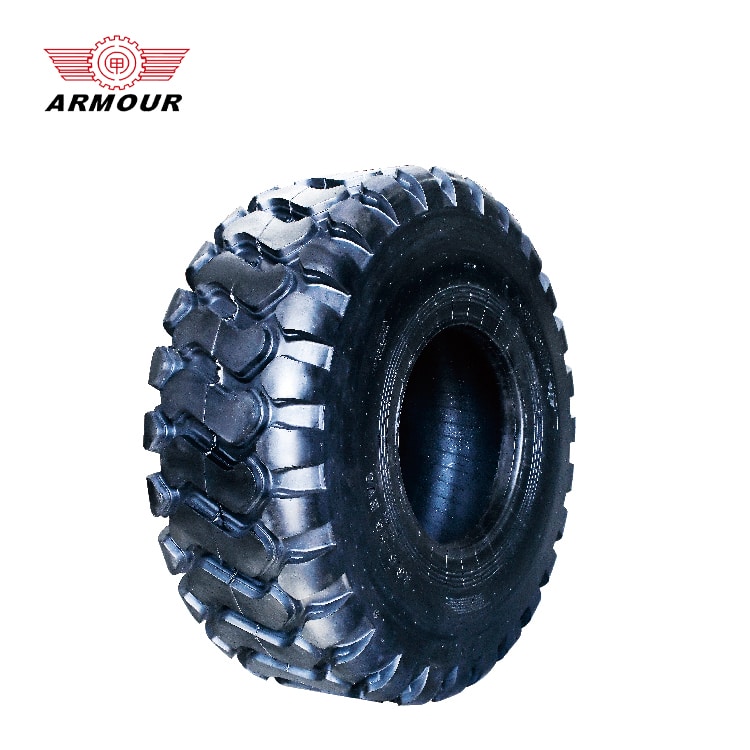 Armour tire 23.5-25 20 PR 44mm depth construction machinery tires for trucks sale