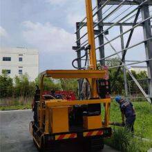 Hengxing HXR526D highway guardrail pile driver with 300mm drilling diameter price