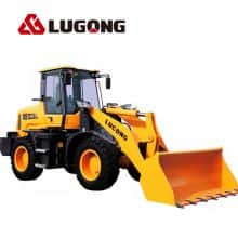 LUGONG LG940 small mini wheel loader hydraulic torque converter front end loaders for many use