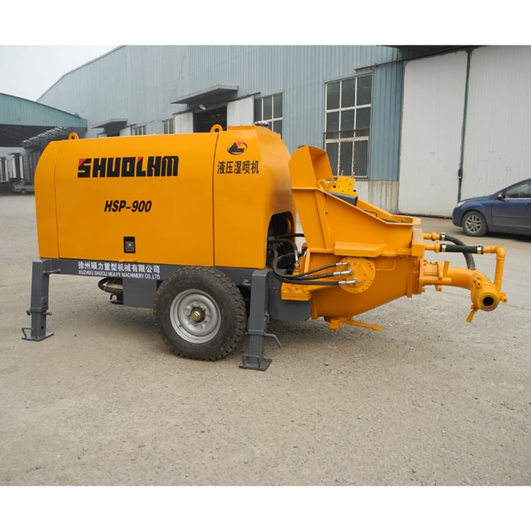 Shuoli 22KW 380V hydraulic wet concrete spraying machine HSP-900 price