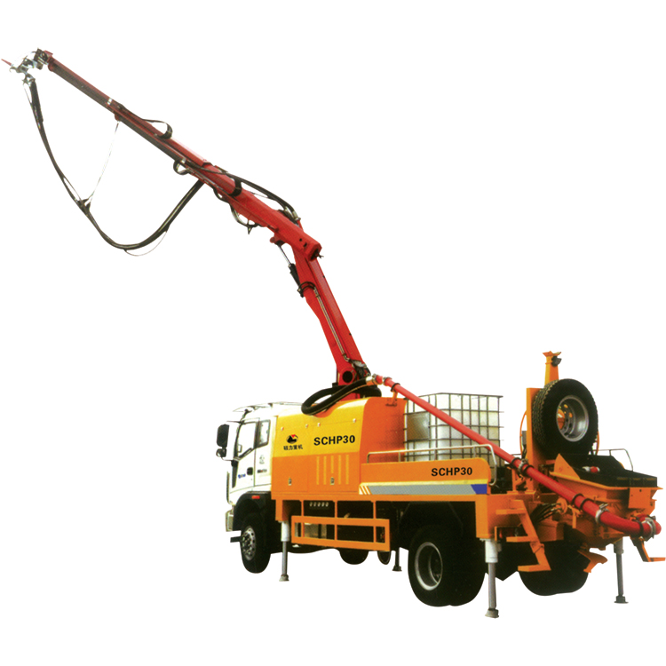 Shuoli hydraulic shotcrete machine concrete SCHP30 30m3/h displacement price