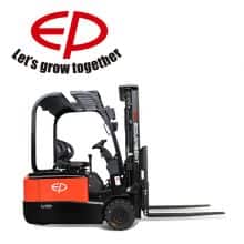 China brand EP 3 wheel lithium forklift CPD18TV8 1.8 ton 4m mast height for sale