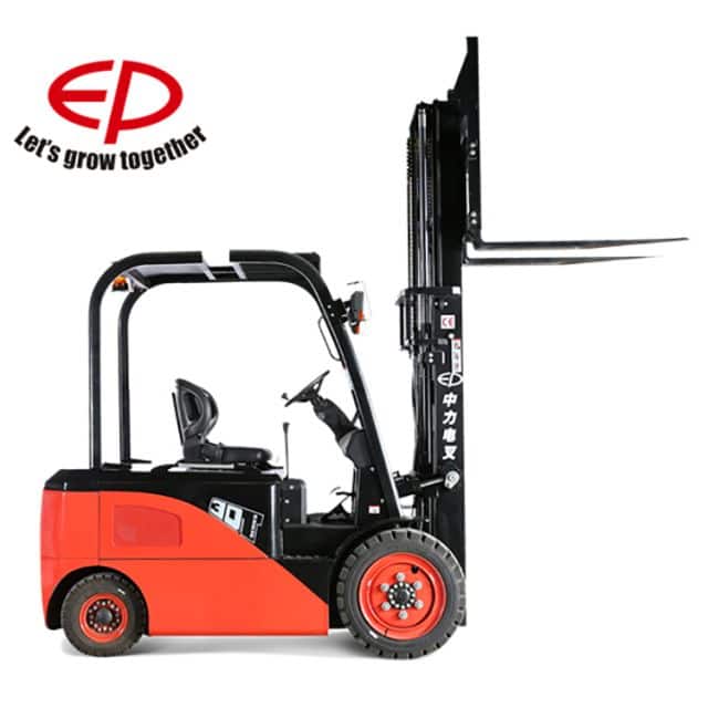 EP new 3 ton electric forklift with four wheel lead-acid battery price